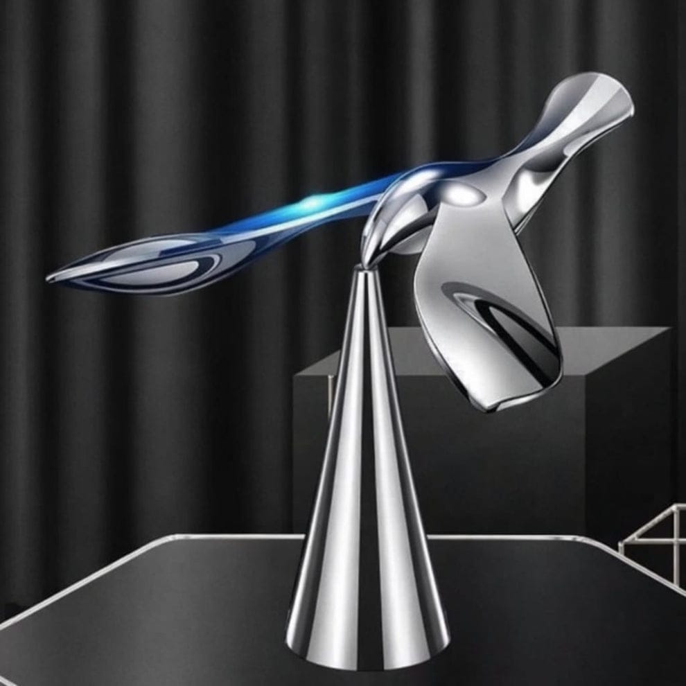 Premium Silver Balancing bird Infinity Balance Decor