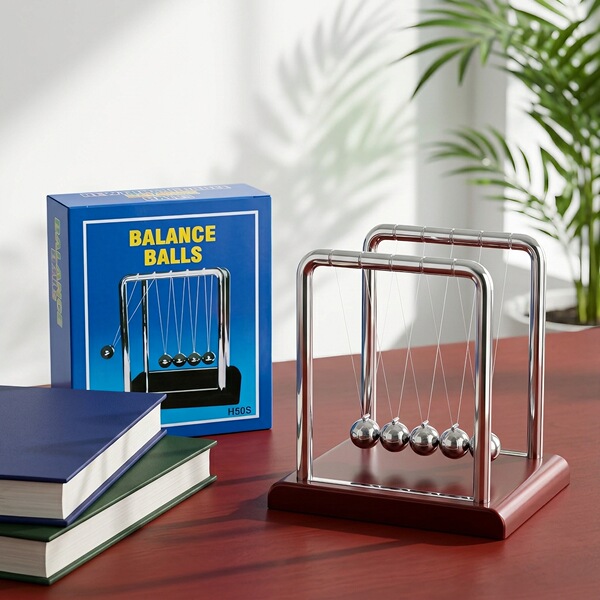 "Newton’s Cradle" Balance Ball
